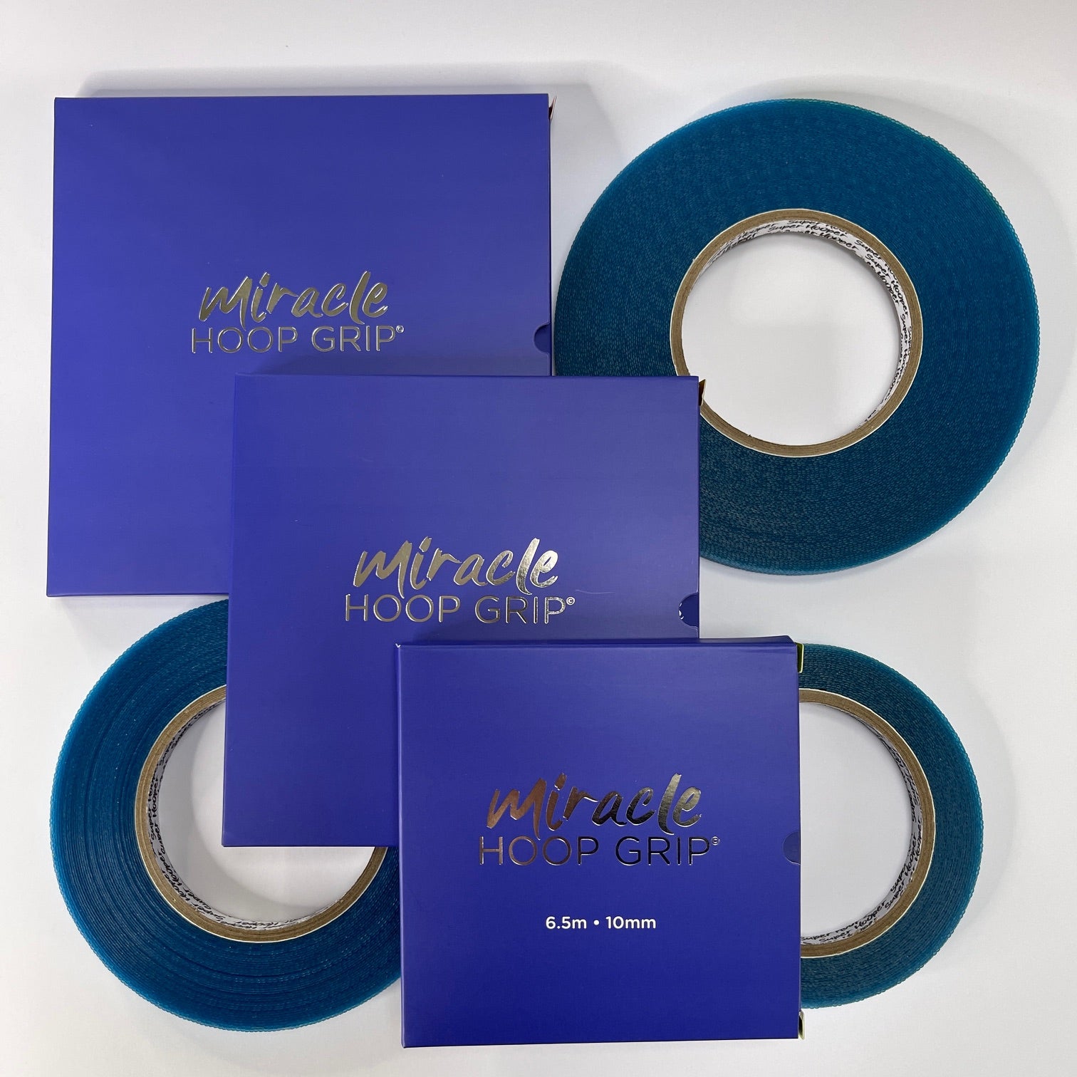 Miracle Hoop Grip Set: 5x 6.5m, 5x 13.2m, 5x 20m, 15 rolls total 30% O ...